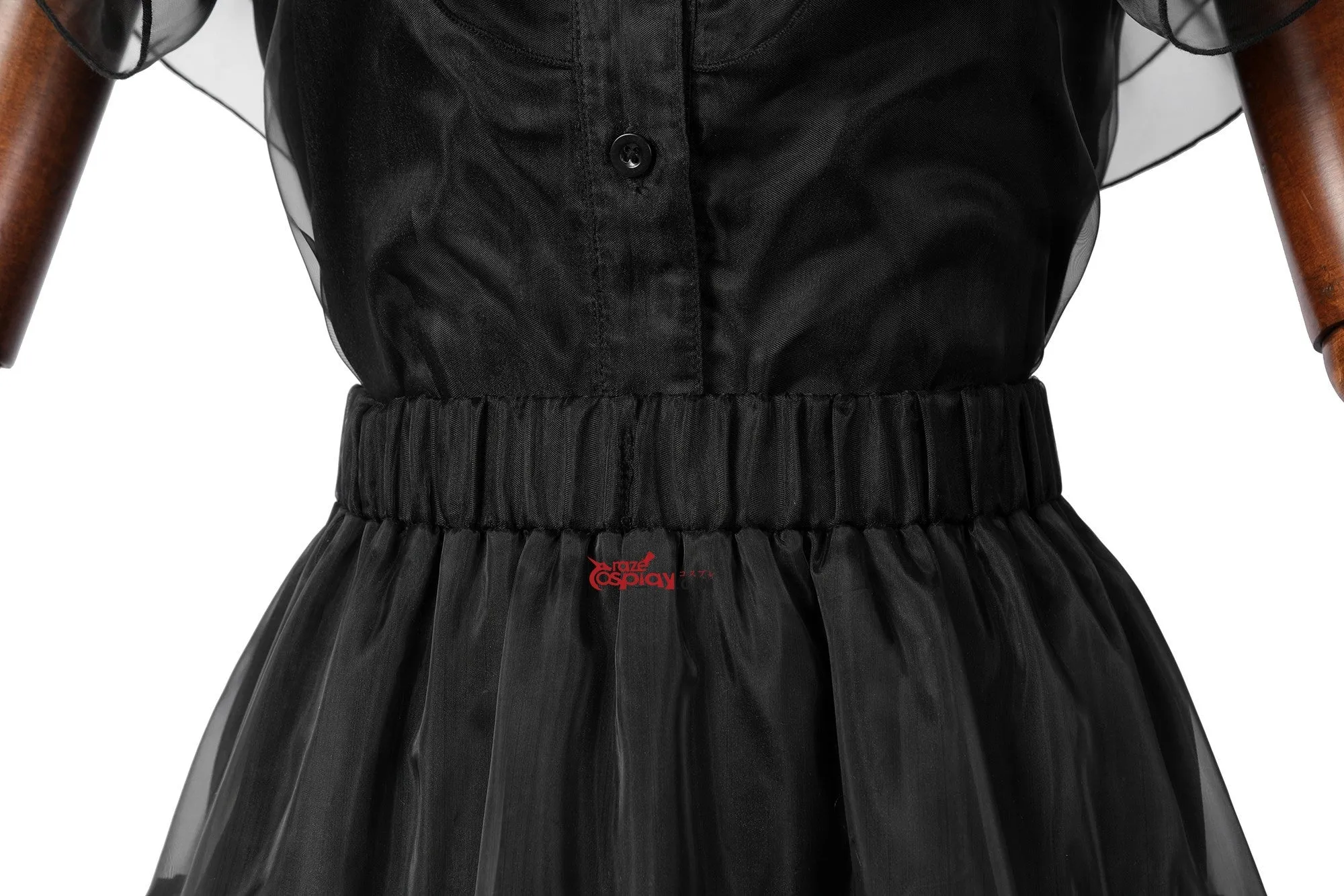 The Addams Family Wednesday Black Dress Cosplay Costume