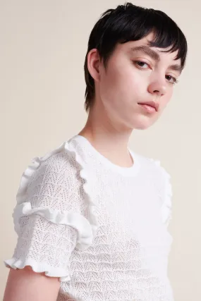 Top Zaza  Organic Cotton | White