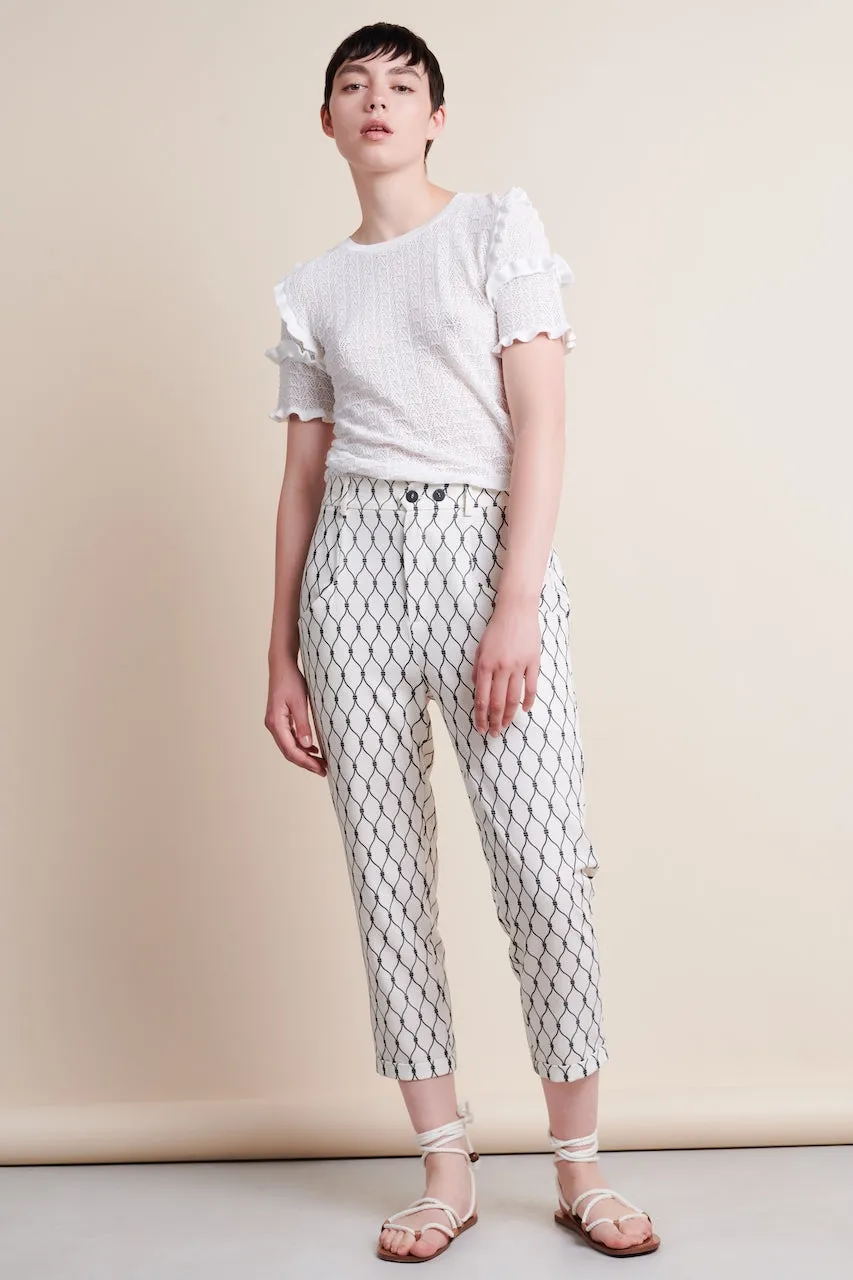 Top Zaza  Organic Cotton | White
