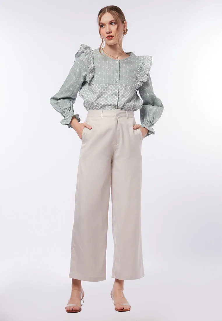 Wide Leg High Waist Pants