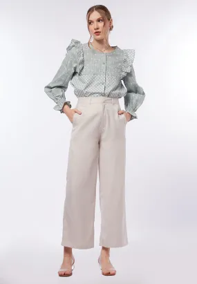 Wide Leg High Waist Pants
