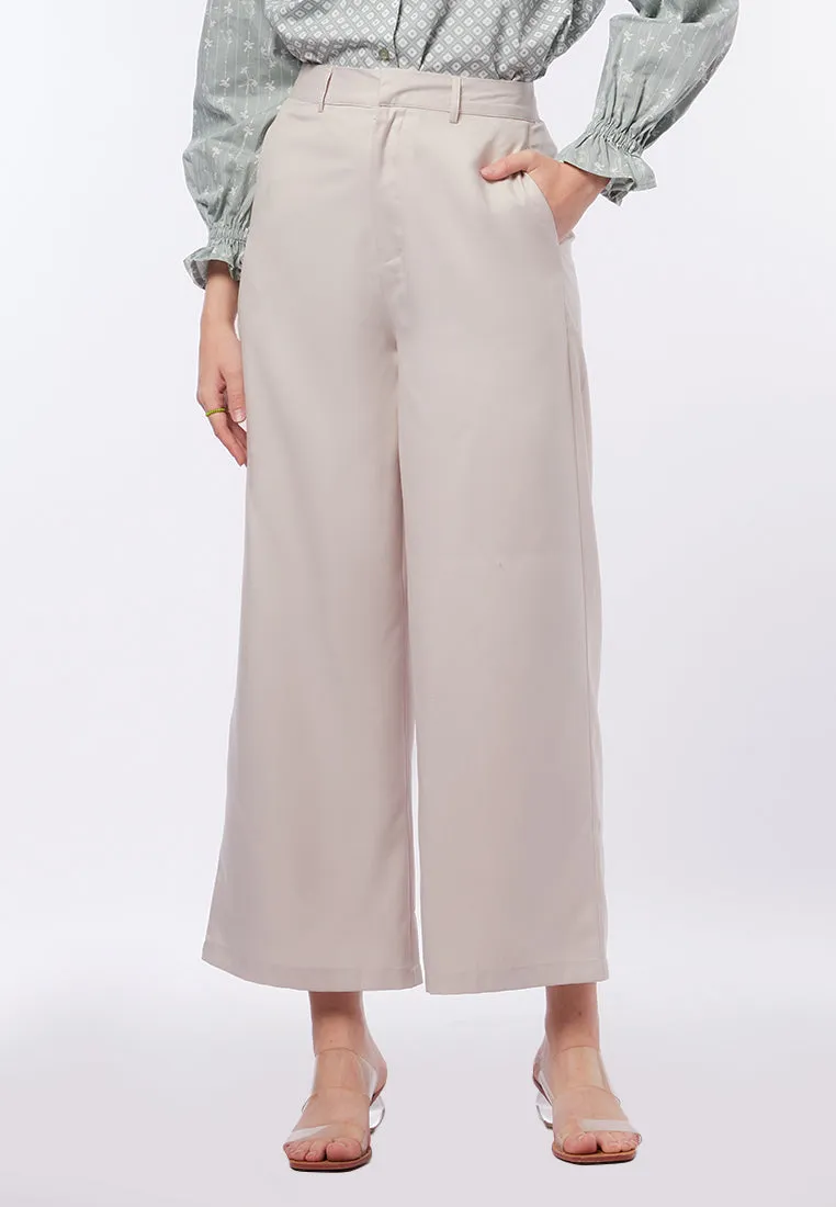 Wide Leg High Waist Pants