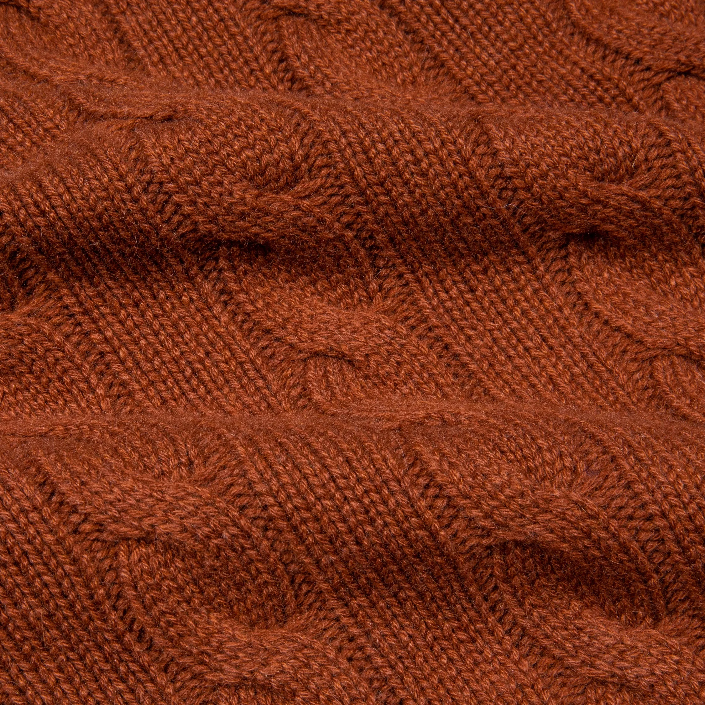 William Lockie Chirnside Cashmere Cable Crew Neck Volkan