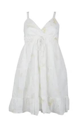 Women Dusty Rose Print Dress - Areta Dress