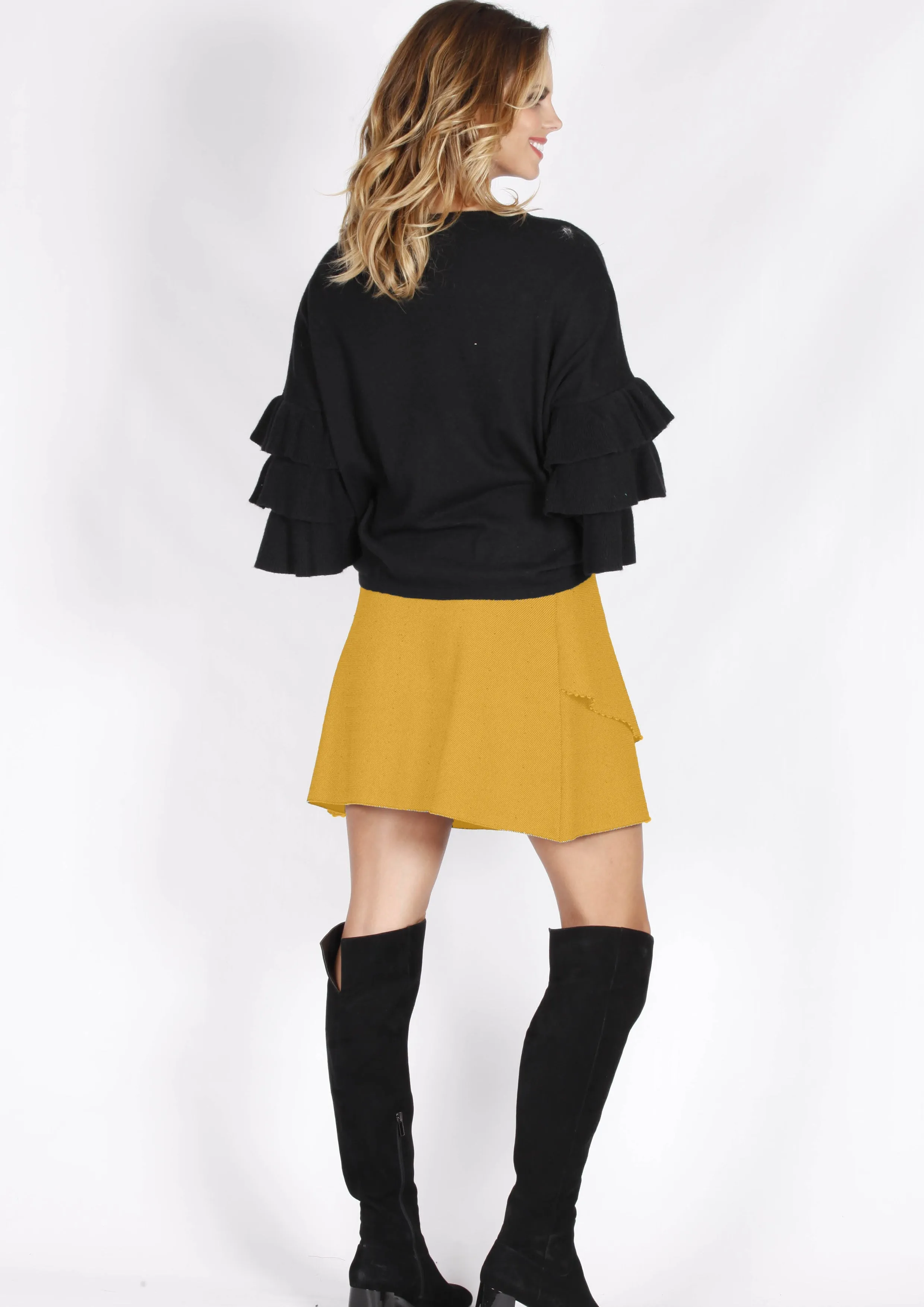 YW1813SS Layered Skirt (Pack)