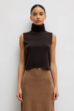 Zoe Sleeveless Turtleneck
